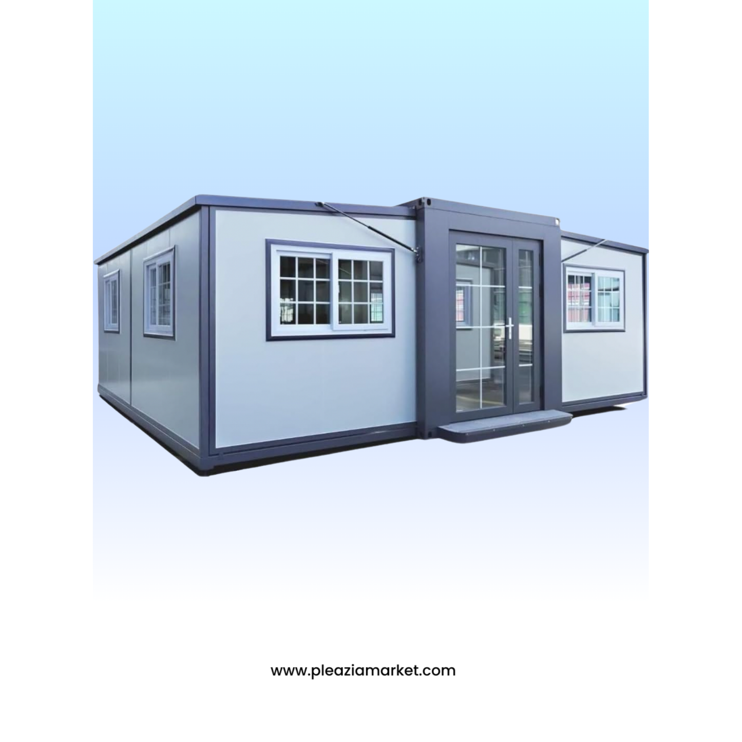 Foldable prefabricated house