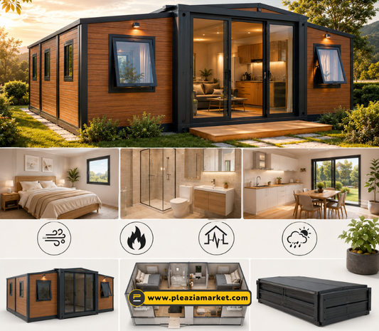 Foldable prefabricated house